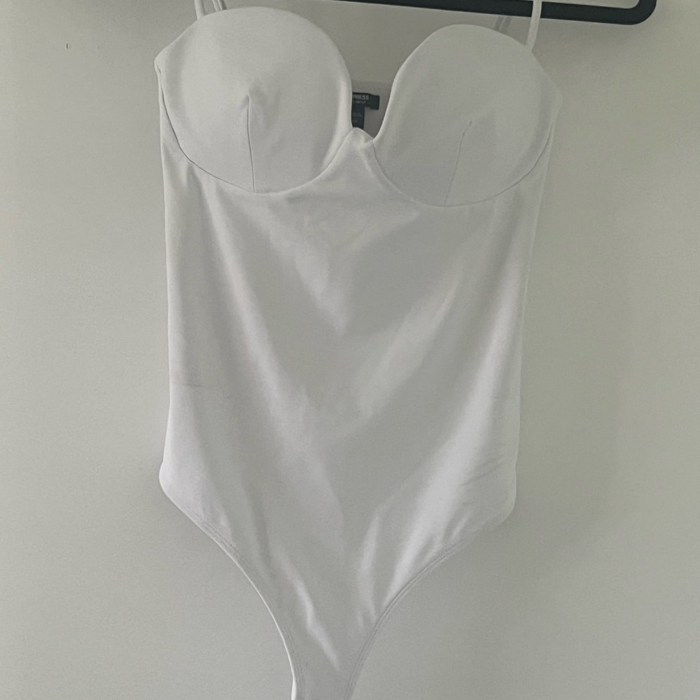 Express White Women's Bodysuit